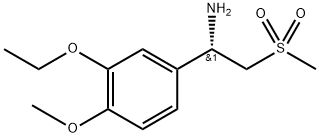(1S)-1-(3-Ethoxy-4-methoxy-phenyl)-2-methanesulfonyl-ethylamine