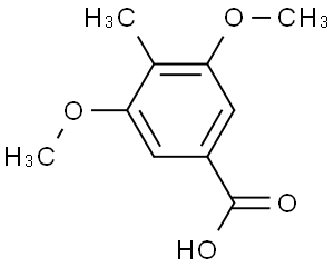3,5-二甲氧基-4-甲基苯甲酸(待放大备库存)