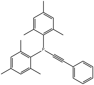 Phosphine, (2-phenylethynyl)bis(2,4,6-trimethylphenyl)-