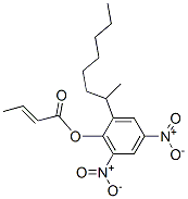 2-(1-Methylheptyl)-4,6-dinitrophenyl (2E)-but-2-enoate