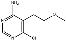 6-chloro-5-(2-methoxy-ethyl)-pyrimidin-4-ylamine