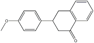 3,4-二氢,3-(4-甲氧基苯基)-1(2H)-萘酮