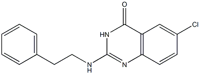 6-氯-2-(苯乙氨基)喹唑啉-4(3H)-酮
