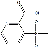 3-(Methylsulfonyl) picolinic acid