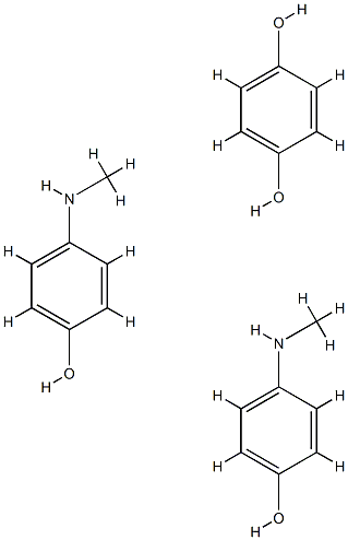 hydroquinone--4-(methylamino)phenol (1:2)