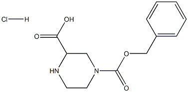 4-((Benzyloxy)carbonyl)piperazine-2-carboxylic acid hydrochloride