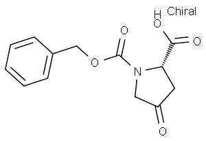(2S)-4-oxo-1,2-Pyrrolidinedicarboxylic acid 1-(phenylmethyl) ester