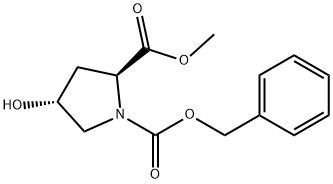 (2S,4R)-4-羟基吡咯烷-1,2-二羧酸 1-苄酯 2-甲酯
