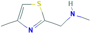 Methyl[(4-methyl-1,3-thiazol-2-yl)methyl]amine