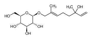 (6E)-3,7-Dimethyl-8-(β-D-glucopyranosyloxy)-1,6-octadiene-3-ol