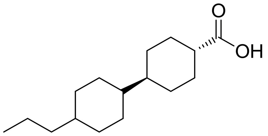 反式-4'-丙基-(1,1'-联环己基)-4-羧酸
