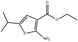 2-AMINO-5-ISOPROPYL-THIOPHENE-3-CARBOXYLIC ACID ETHYL ESTER