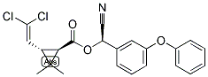 3-(2,2-Dichloroethenyl)-2,2-dimethylcyclopropanecarboxylic acid cyano(3-phenoxyphenyl)methyl ester