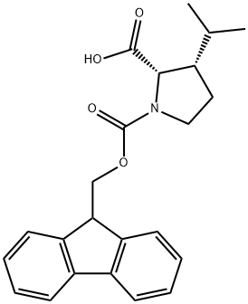(2S,3S)-1-(((9H-Fluoren-9-yl)methoxy)carbonyl)-3-isopropylpyrrolidine-2-carboxylic acid