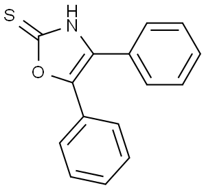 4,5-DIPHENYL-OXAZOL-2-THIOL
