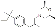 (2R,6S)-2,6-dimethyl-4-[2-methyl-3-[4-(2-methylbutan-2-yl)phenyl]propyl]morpholine
