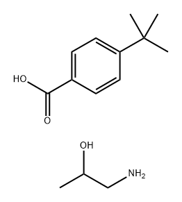 p-tert-Butylbenzoic acid, isopropanolamine salt