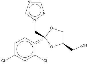 cis-2-(2,4-Dichlorophenyl)-2-(1H-1,2,4-triazol-1-ylmethyl)-1,3-dioxolane-4-methanol