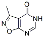Isoxazolo[5,4-d]pyrimidin-4(5H)-one, 3-methyl- (7CI,9CI)