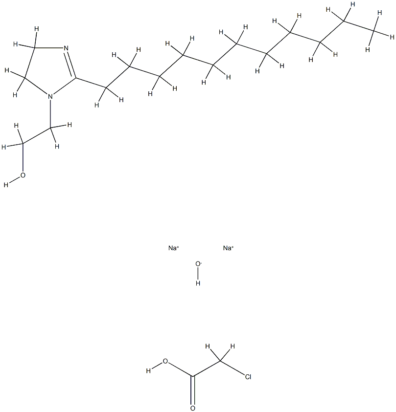 氯代醋酸钠与4,5-二氢-十一烷基-1H-咪唑-1-乙醇和氢氧化钠的反应产物