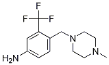 5-Amino-2-[(4-methylpiperazin-1-yl)methyl]benzotrifluoride, 1-[4-Amino-2-(trifluoromethyl)benzyl]-4-methylpiperazine