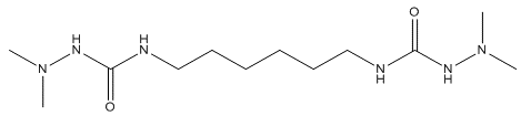 N,N-(Hexane-1,6-diyl)bis(2,2-dimethylhydrazinecarboxamide)