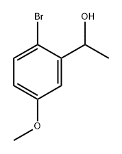 Benzenemethanol, 2-bromo-5-methoxy-α-methyl-