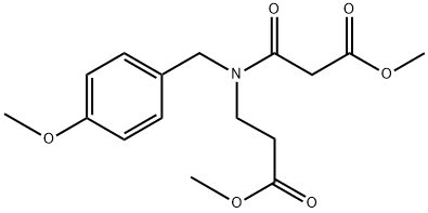 β-Alanine, N-(3-methoxy-1,3-dioxopropyl)-N-[(4-methoxyphenyl)methyl]-, methyl ester