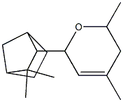 2-(3,3-dimethylbicyclo[2.2.1]hept-2-yl)tetrahydro-4,6-dimethyl-2H-pyran, didehydro derivative
