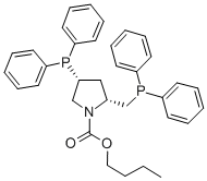 (2R,4R)-(+)-2-(二苯基膦基甲基)-4-(二苯基膦基)-N-(叔丁氧基羰基)吡咯烷