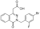 3-(4-BROMO-2-FLUOROBENZYL)-4-OXO-3H-PHTHALAZIN-1-YL]ACETIC ACID (STATIL)