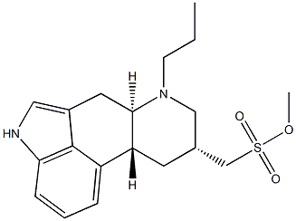 6-Propylergoline-8β-methanol methanesulfonate