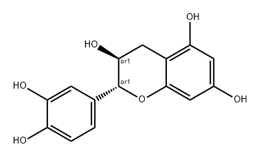 2H-1-Benzopyran-3,5,7-triol, 2-(3,4-dihydroxyphenyl)-3,4-dihydro-, (2R,3S)-rel-