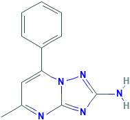 [1,2,4]Triazolo[1,5-a]pyrimidin-2-amine, 5-methyl-7-phenyl-