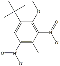 硝化-1-(1,1-二甲基乙基)-2-甲氧基-4-甲基苯