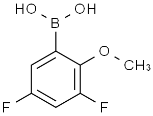 3,5-二氟-2-甲氧基苯硼