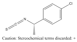 (S)-(+)-1-(4-Chlorophenyl)Ethyl Isothiocyanate