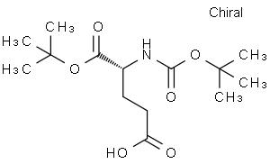 N-叔丁氧羰基-D-谷氨酸 1-叔丁酯
