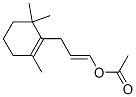 3-(2,6,6-trimethyl-1-cyclohexen-1-yl)propen-1-yl acetate
