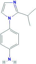 4-(2-propan-2-ylimidazol-1-yl)aniline