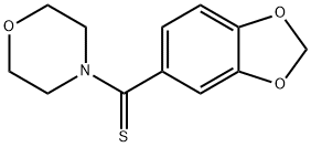 1,3-benzodioxol-5-yl(morpholin-4-yl)methanethione