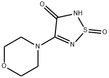 4-morpholino-1,2,5-thiadiazol-3(2H)-one 1-oxide