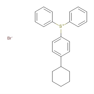 Sulfonium, (4-cyclohexylphenyl)diphenyl-, bromide