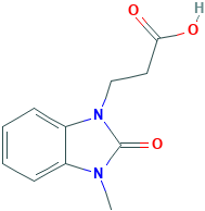 3-(3-Methyl-2-oxo-2,3-dihydro-benzoimidazol-1-yl)-propionic acid