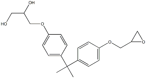 3-[4-[1-[4-(Oxiranylmethoxy)phenyl]-1-methylethyl]phenoxy]propane-1,2-diol