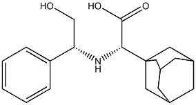 Tricyclo[3.3.1.13,7]decane-1-acetic acid, α-[[(1R)-2-hydroxy-1-phenylethyl]amino]-, (αS)-