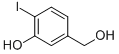 3-Hydroxy-4-iodobenzyl alcohol, (3-Hydroxy-4-iodophenyl)methanol