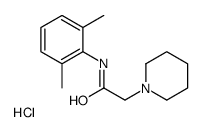 N-(2,6-dimethylphenyl)-2-piperidin-1-ium-1-ylacetamide,chloride