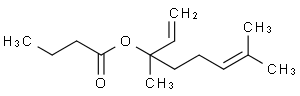 Butyric acid, linalyl ester