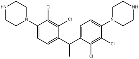 Piperazine, 1,1'-[ethylidenebis(2,3-dichloro-4,1-phenylene)]bis- (9CI)